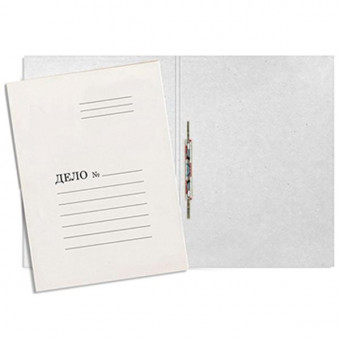 Скоросшиватель картонный мелованный ЭВРИКА, 420 г/м2/1716 (200)