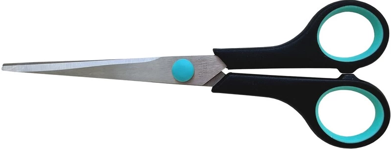 Ножницы 17,5 см DOLCE COSTO ручки с резиновыми вставками
