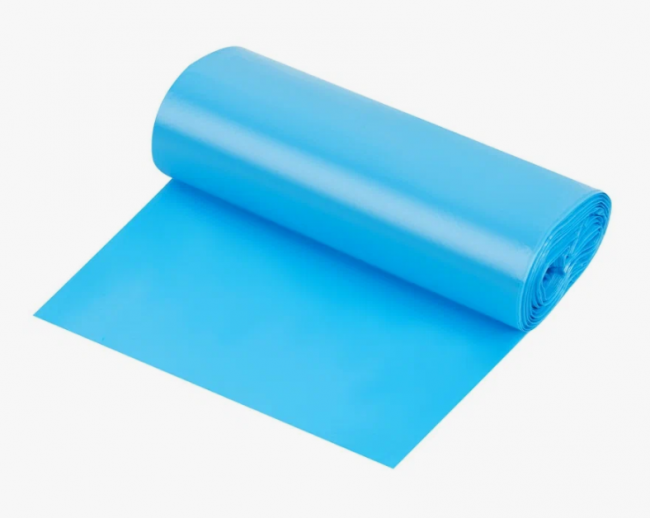 Мешки для мусора 30л, 50*60см, 7мкм, 30шт., прочные, синие