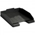 Лоток для бумаг горизонтальный Стамм "Эксперт", черный (238106)