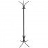 Вешалка напольная Титан "Нова-4", 1855*430мм, металл, черная, 5 крючков