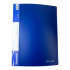 Папка 30 вкладышей BRAUBERG стандарт, синяя, 0,6 мм