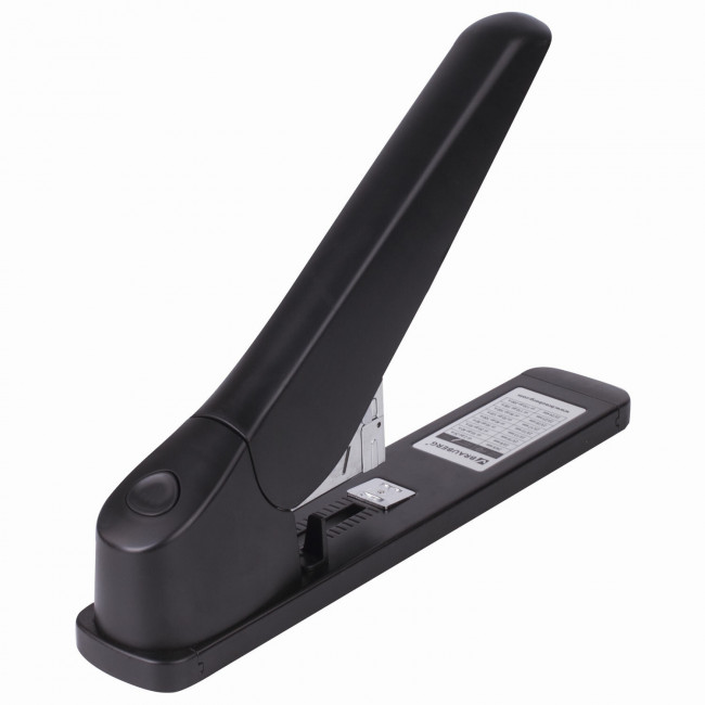 Степлер МОЩНЫЙ до 100 листов BRAUBERG "Heavy Duty Extra", скобы № 24/6-23/13
