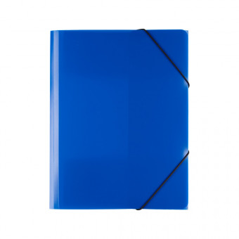 Папка   на резинке   "Expert Complete"   Classic Lite   А4   450 мкр.  35 мм  песок   . синий