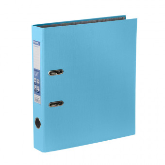 Регистратор А4 50 мм, арочный механизм, PVC, голубой, Expert Complete Classic/251894(10)