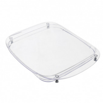 Монетница прямоугольная, 170х200 мм, прозрачная