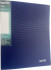 Папка   20 мм  .  "Акваплюс" WENZER OFFiCE" PRISMA   A4   мет. прижим   700 мкм  эффект 3D синий new