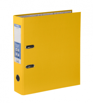 Регистратор А4 PVC ароч. механ 75 мм Expert Complete Classic, желтый/ 25177(10)