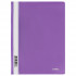 Папка-скоросшиватель пластик. СТАММ А4, 180мкм, фиолетовая с прозр. верхом