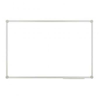 Доска магнитно-маркерная OfficeSpace, 60*90см, алюминиевая рамка Slim, полочка
