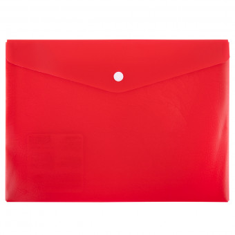 Папка-конверт с кнопкой A4 "Expert Complete" Premier 180 мкм волокно 20 шт. красный new