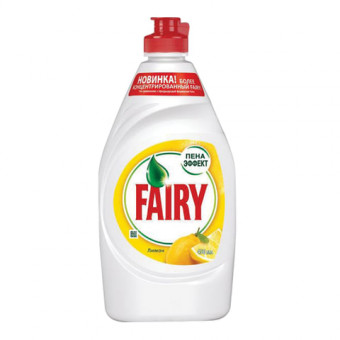 Средство для мытья посуды 450мл FAIRY (Фейри) "Сочный лимон" (240405) Средство для мытья посуды 450мл FAIRY (Фейри) "Сочный лимон" (240405)