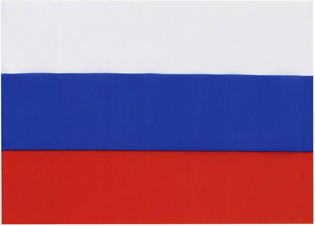 Флаг России 90х135 см, без герба, BRAUBERG