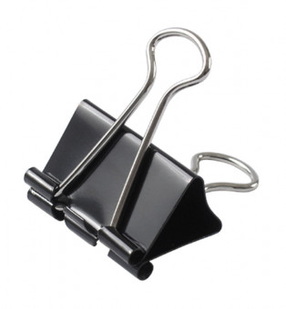 Биндер Axent, 32 мм, 12 штук, черный