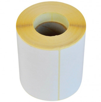 Термоэтикетка WENZER OFFICE 100мм х 100мм - 500 шт., Т.ЭКО,  пластиковая втулка (24)