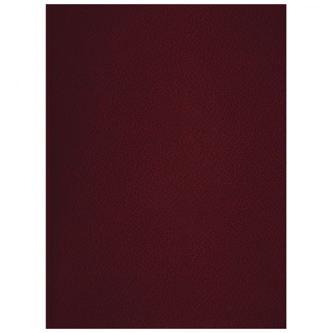 Тетрадь 96л., А4, клетка OfficeSpace, бумвинил, бордовый