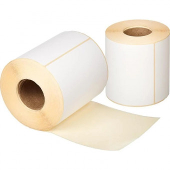 Термоэтикетка WENZER OFFICE 100мм х 72мм - 500 шт., Т.ЭКО,  пластиковая втулка(1052) (18)