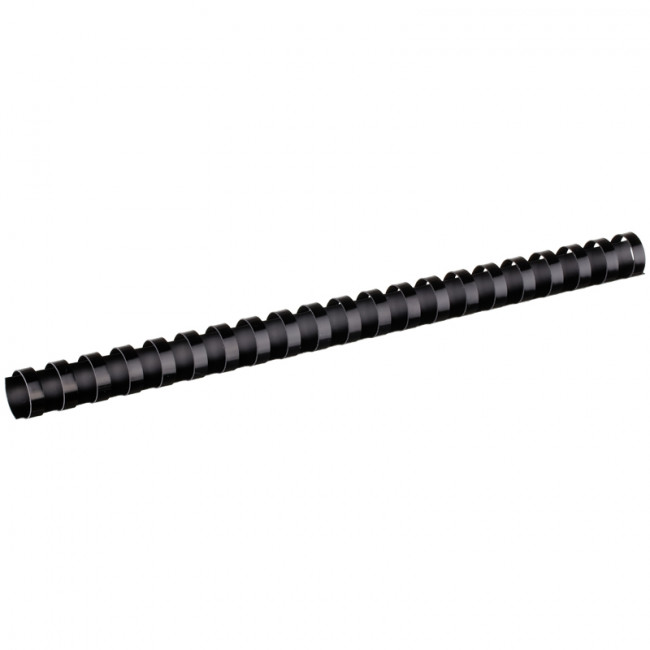 Пружины пластик D=19мм OfficeSpace, черный, 100шт.