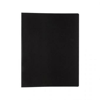 Папка пруж.скоросш. "Expert Complete" Classic A4 500 мкм 15 мм песок. черный