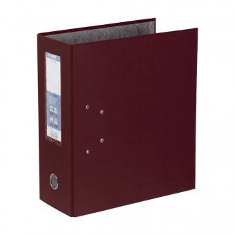 Регистратор PVC   125 мм  .  "Expert Complete"   Classic   А4   арочный механ. бордовый