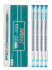 Ручка гелевая 0,38мм синяя ZUIXUA/CS801Blue (12)