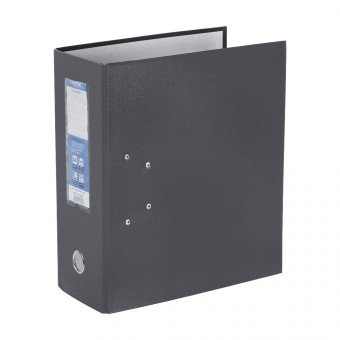 Регистратор PVC   125 мм  .  "Expert Complete"   Classic   А4   арочный механ. серый