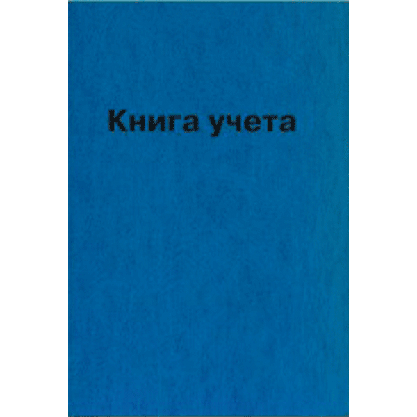 Книга учета "deVENTE" A4 96 л в клетку, офсет 60 г/м², 92% белизна, твердая обложка из бумвинила, тиснение фольгой