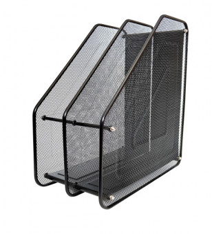 ЛОТОК НАСТОЛЬНЫЙ МЕТАЛЛИЧЕСКИЙ ДЛЯ БУМАГ "ASMAR" 2 ОТДЕЛА