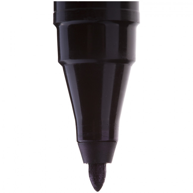 Маркер перманентный Centropen "2846" зеленый, пулевидный, 1мм (10)