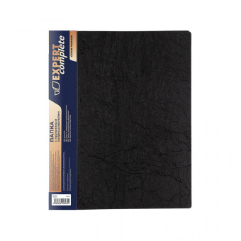 Папка пруж.скоросш. "Expert Complete" Premier A4 700 мкм 20 мм волокно. черный