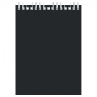 Блокнот А5 60л. на гребне BG "Для конференций", черный
