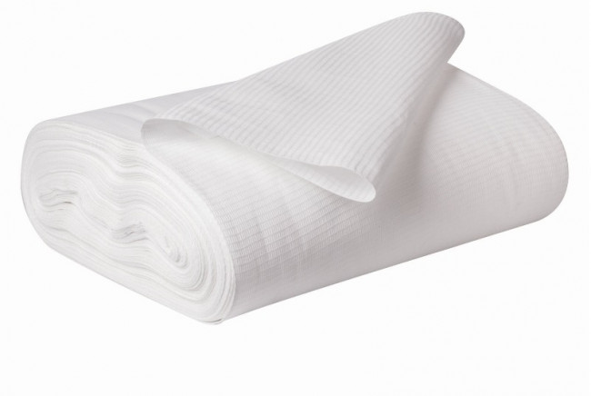 Полотно ВАФЕЛЬНОЕ отбеленное, рулон 0,8х50 м