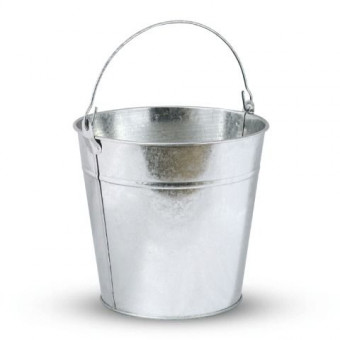 Ведро 12 л, без крышки, оцинкованное