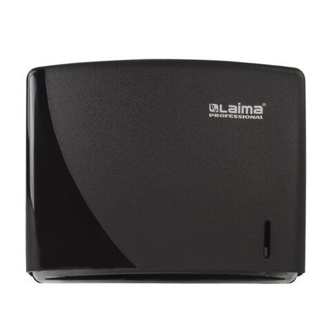 Диспенсер для полотенец LAIMA PROFESSIONAL ORIGINAL (Система H3), V-сложения, чёрный