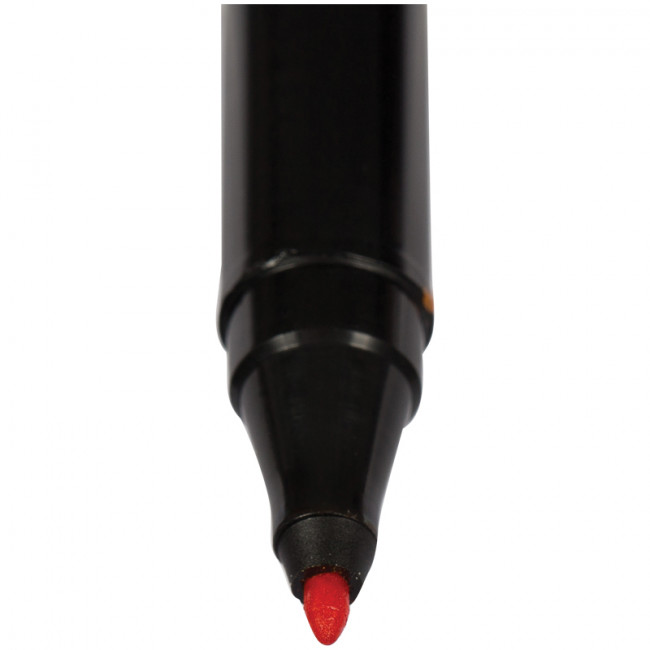 Маркер перманентный Centropen "2846" оранжевый, пулевидный, 1мм (10)