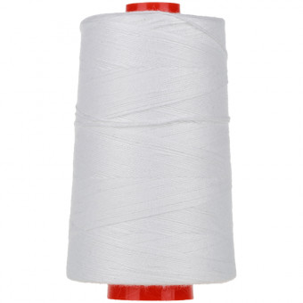 Нить для прошивки документов OfficeSpace, лавсановая, d1мм, 1000 м, ЛШ-210, белая