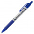 Ручка шариковая автоматическая с грипом BRAUBERG "Leader", СИНЯЯ, корпус с печатью, узел 0,7 мм, линия письма 0,35 мм