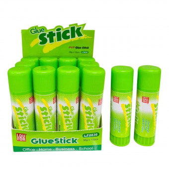 Клей-карандаш 36г. PVP LOU FOR (12/360)