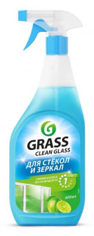 Чистящий спрей GRASS Clean Glass Голубая лагуна для стекол и зеркал, 600 мл