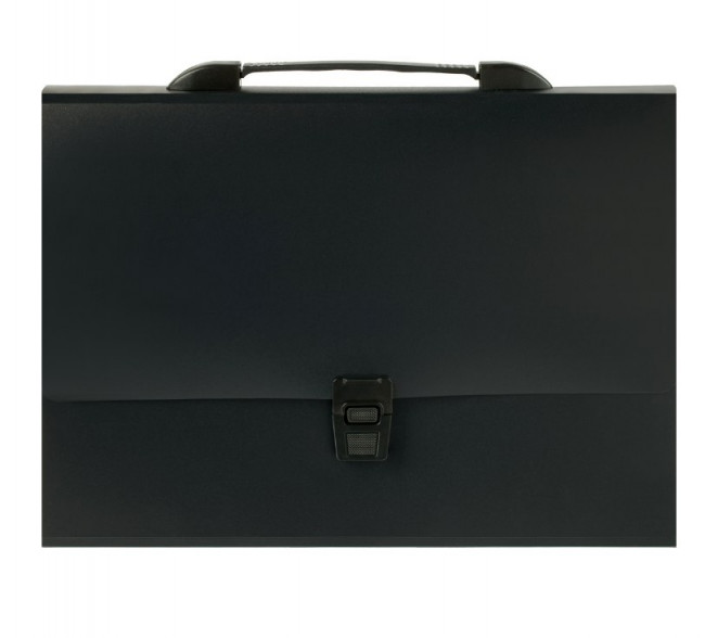 Папка-портфель 13 отделений OfficeSpace А4, 700мкм, на замке, пластик, черный Папка-портфель 13 отделений OfficeSpace А4, 700мкм, на замке, пластик, черный