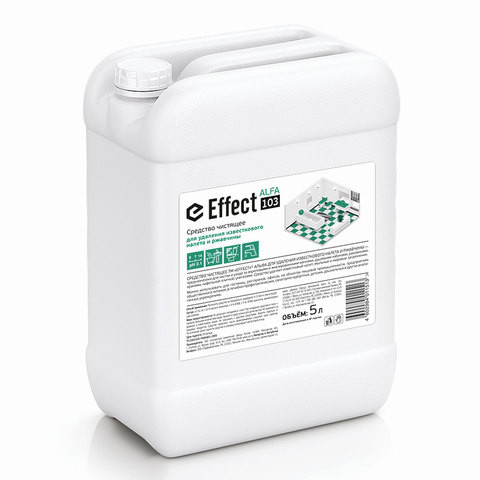 Средство для удаления ржавчины и известкового налета 5 л, EFFECT "Alfa 103"