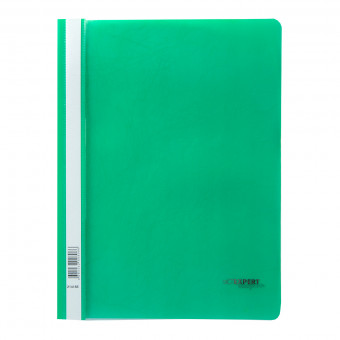 Папка-скоросшиватель "Expert Complete" Premier A4 140/180 мкм волокно зеленый