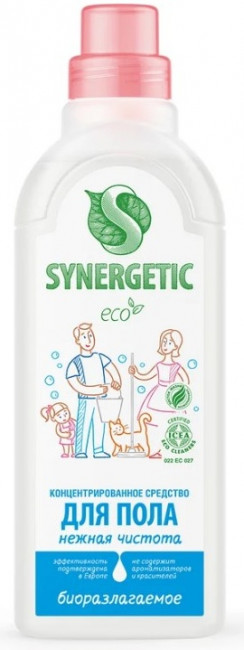 Средство для мытья полов SYNERGETIC Нежная Чистота, универсальное, 750 мл