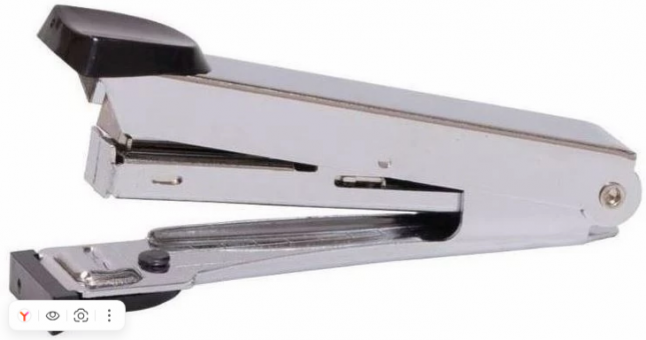 Степлер №10 12 л. DOLCE COSTO черный мет.корпус