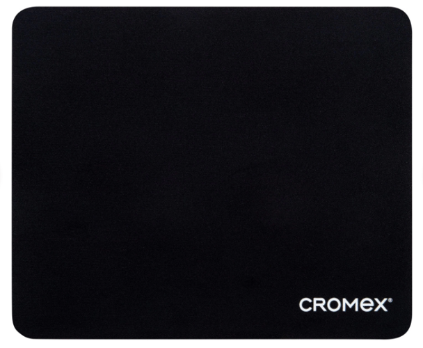 Коврик для мыши CROMEX (КРОМЕКС) "SLIM", резина + ткань, 220х180х2 мм