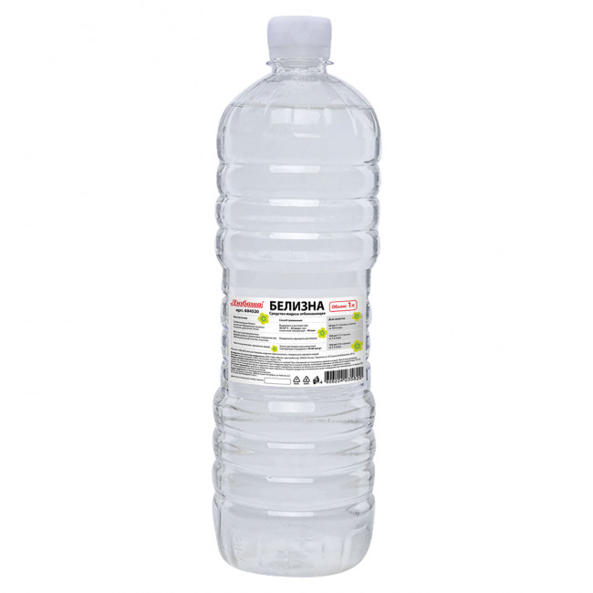 Средство для отбеливания, дезинфекции и уборки 1 л БЕЛИЗНА ЛЮБАША, жидкость