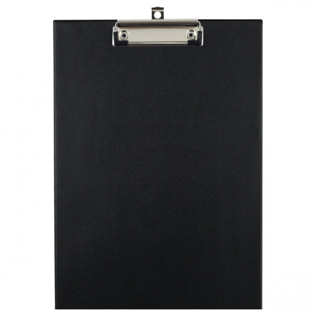 Планшет с зажимом OfficeSpace А4, ПВХ, черный
