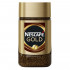 Кофе молотый в растворимом NESCAFE (Нескафе) "Gold", сублимированный, 190г, стеклянная банка