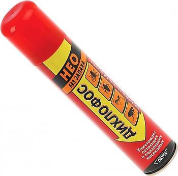 Средство от насекомых 190 мл ДИХЛОФОС НЕО, без запаха, от всех видов насекомых, аэрозоль Средство от насекомых 190 мл ДИХЛОФОС НЕО, без запаха, от всех видов насекомых, аэрозоль