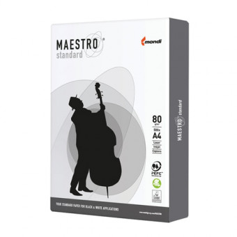 БУМАГА офисная MAESTRO STANDARD А4/80г/146%/500лист. (5/300)